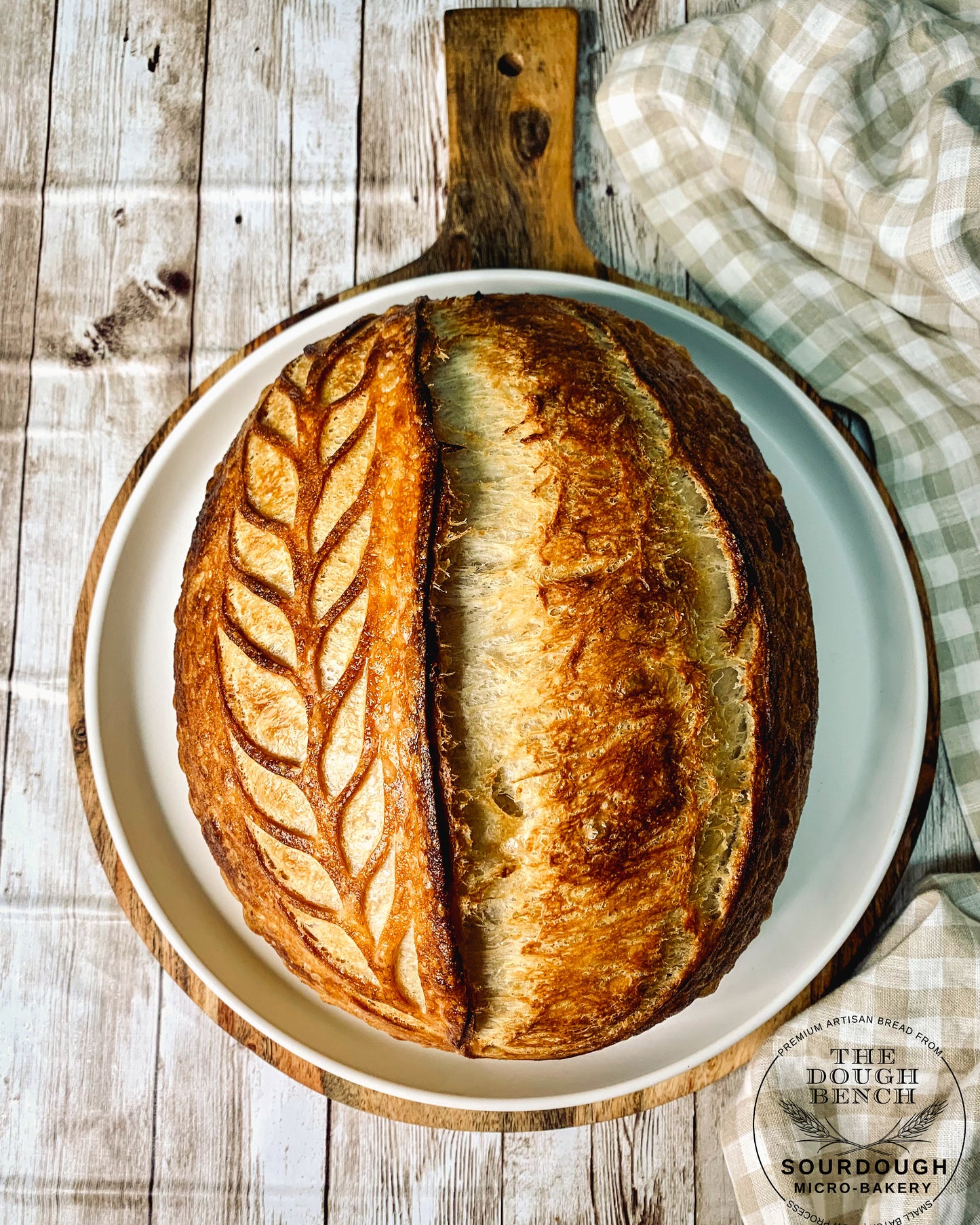 Rustic Country Sourdough Loaf