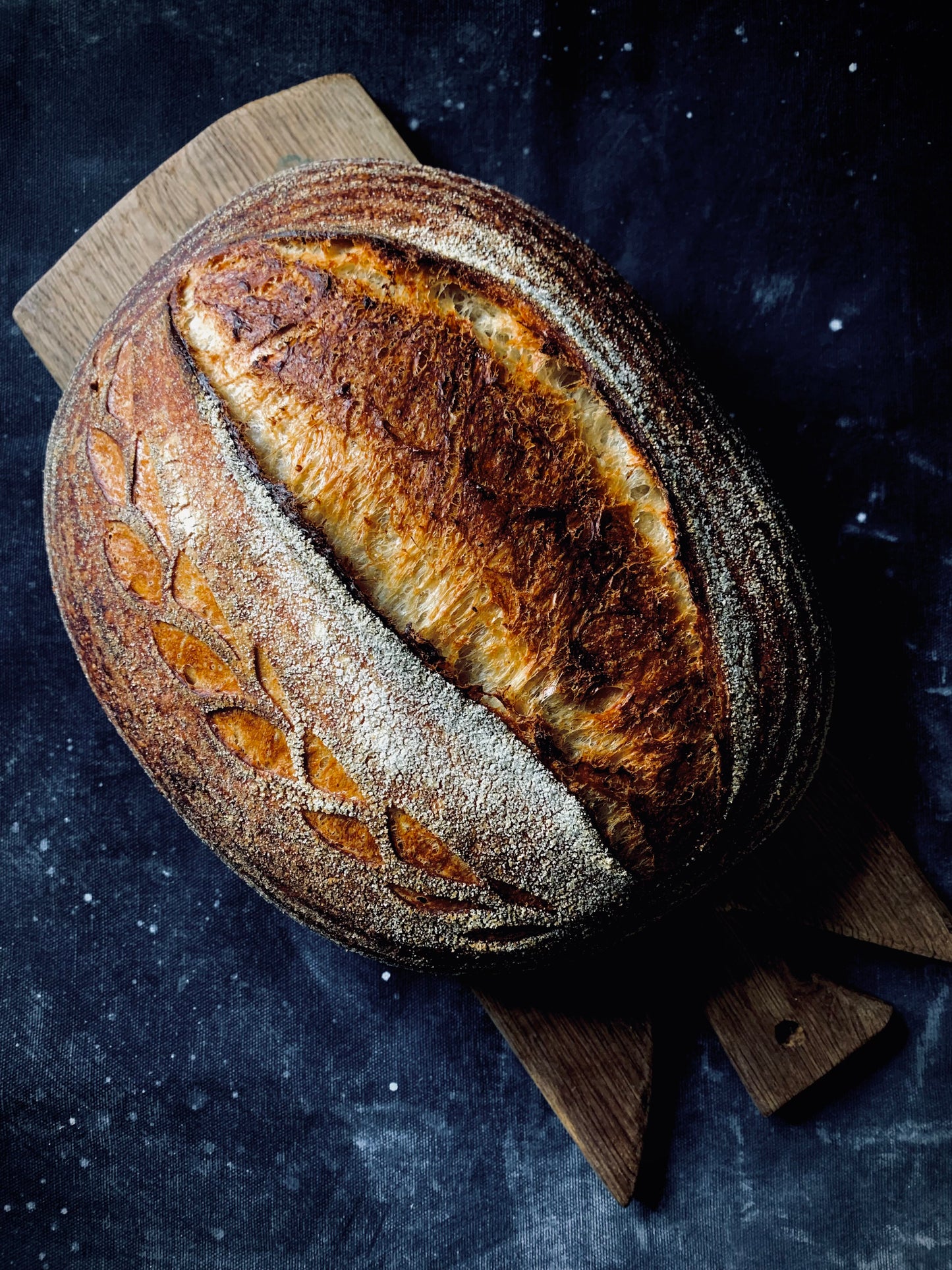 Rustic Country Sourdough Loaf