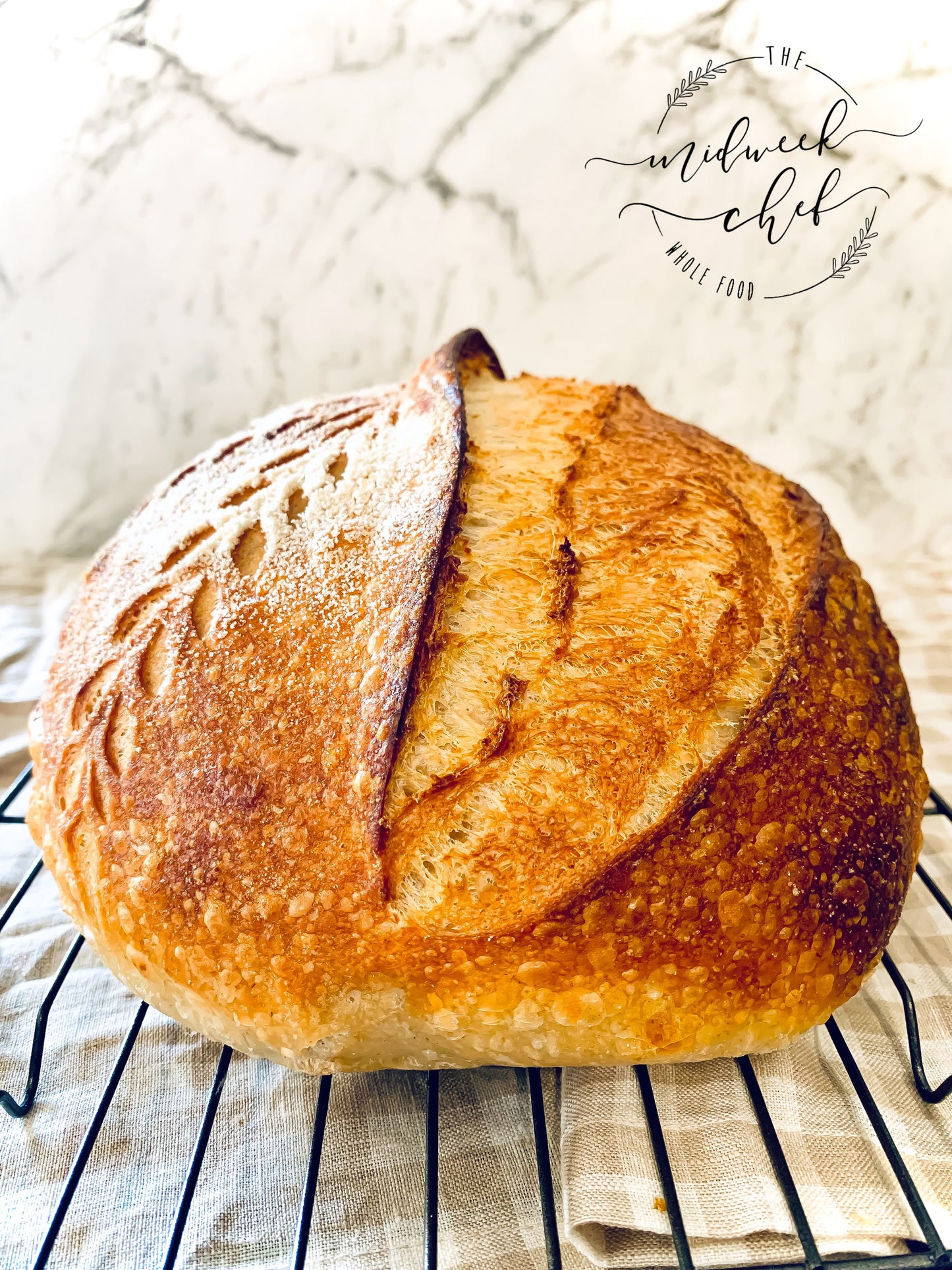 Rustic Country Sourdough Loaf